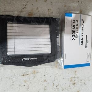 Champro Black Camo Wrist Playbook